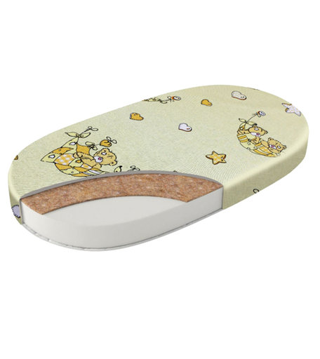 Матрас Sweet Baby Cocos Comfort овальный 125 х 75