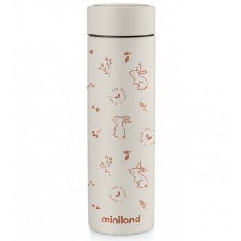 Детский термос для еды и жидкостей Miniland Natur Thermos Bunny