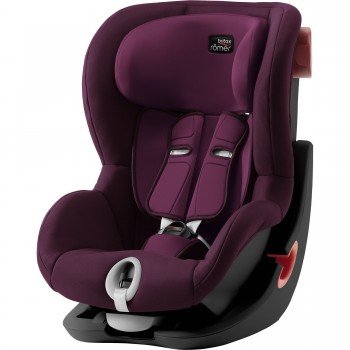 Автокресло Britax Roemer King II Black Series Burgundy Red, бордовый