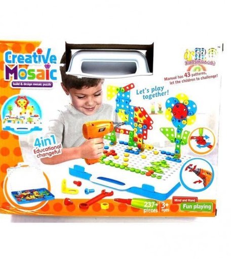 Развивающая игрушка Essa Toys Мозаика конструктор Creative Mosaic