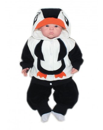 Миниатюра фотографии Осьминожка костюм пингвин в мире животных
