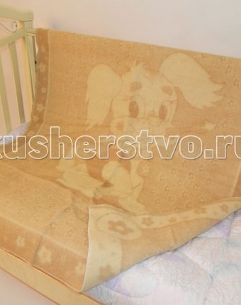 Одеяло Папитто полушерстяное жаккардовое 100х140 см