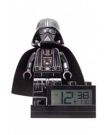 Часы Lego Star Wars Будильник Минифигура Darth Vader 9004216