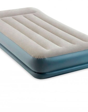 Intex Надувная кровать с подголовником 64116
