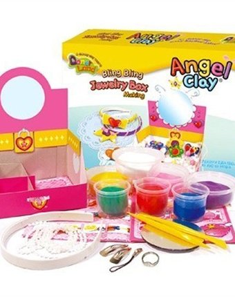 Angel Clay Игровой набор массы для лепки Jewerly Box