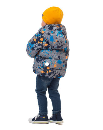 Миниатюра фотографии Куртка с принтом для мальчика