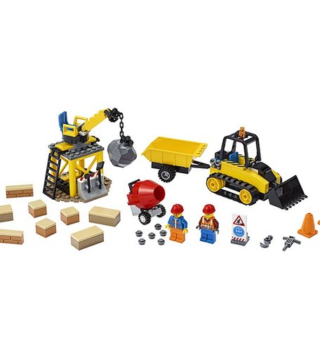 Конструктор Lego City 60252 Лего Город Строительный бульдозер