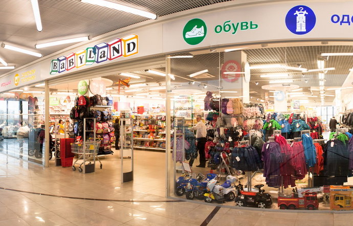 Фото магазина для детей Babyland Фотография детского магазина Babyland