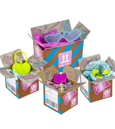 Игровой набор 1Toy Boxy Girls 4 посылки с сюрпризами
