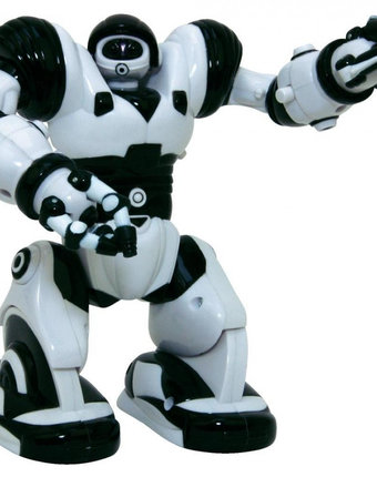 Интерактивный робот WowWee Робосапиен 18 см цвет: белый/черный