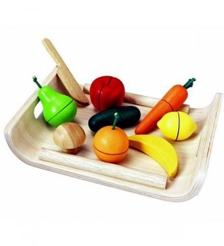 Деревянная игрушка Plan Toys Фрукты и овощи