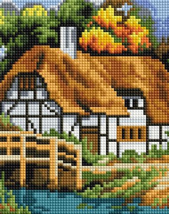 Белоснежка Мозаичная картина Село 422-ST-PS