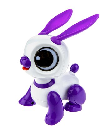 Миниатюра фотографии Интерактивная игрушка 1toy robo pets кролик-мини 11.5 см