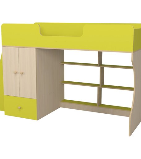 Кровать Капризун чердак Р445