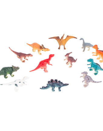 Миниатюра фотографии Игровой набор 1toy в мире животных динозавры 5 см