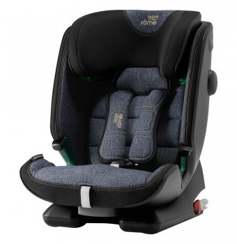 Миниатюра фотографии Автокресло britax roemer advansafix i-size, blue marble, джинсовый