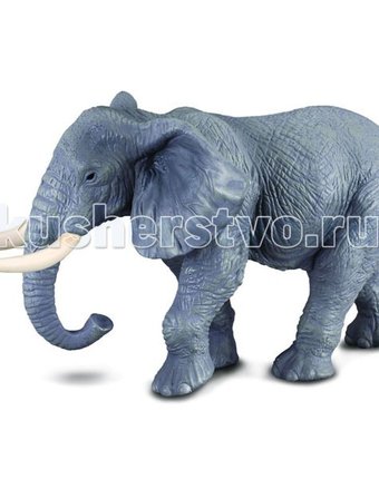 Миниатюра фотографии Collecta фигурка африканский слон 14 см