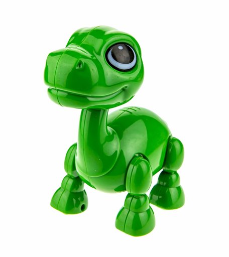 Интерактивный динозавр 1Toy мини цвет: зеленый