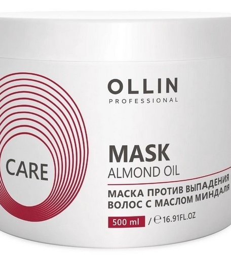 Ollin Professional Care Маска против выпадения волос с маслом миндаля 500 мл