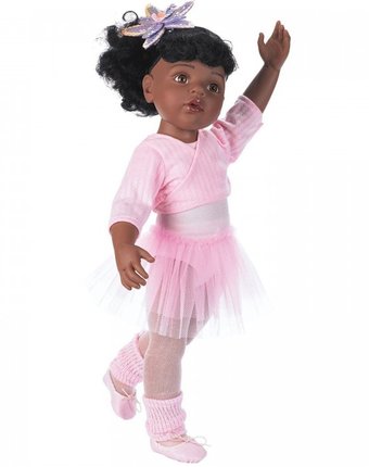 Миниатюра фотографии Gotz кукла ханна балерина афро-американка 50 см