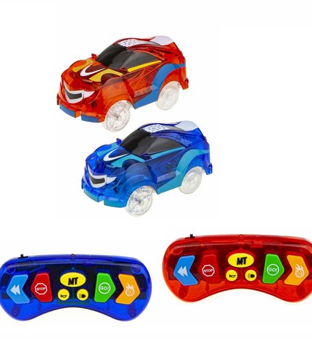 Машинка на радиоуправлении 1Toy Гибкий Трек ,