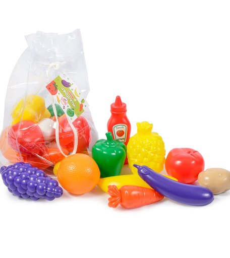Игровой набор ГринПласт Продукты в сумочке, 22 элемента