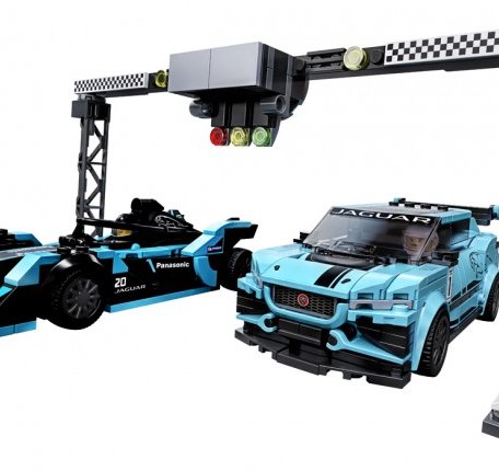 Конструктор Lego Speed Champions Formula E Panasonic Jaguar Racing GEN2 car & Jaguar IPAC