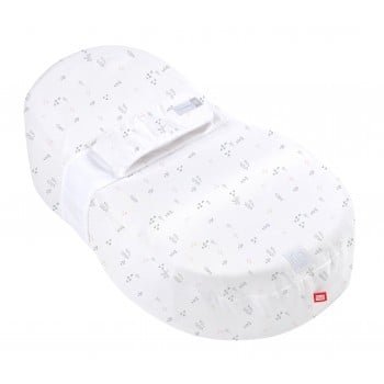 Детский эргономический матрасик Red Castle Cocoonababy Vicky Coord, белый