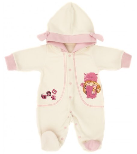 Babyglory Комбинезон Кубик с капюшоном