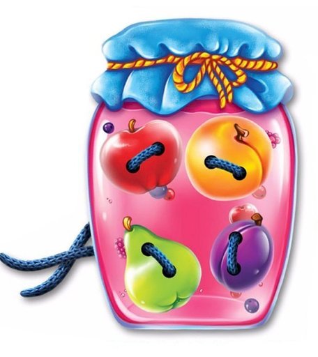 Шнуровка Издательство Учитель Фруктовое ассорти