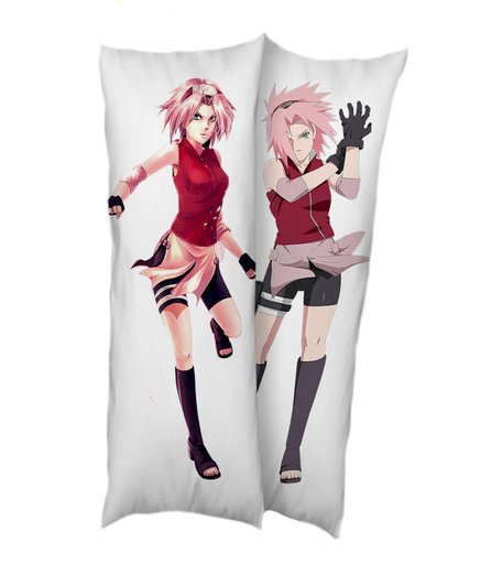 Подушка декоративная Super01 Сакура Наруто подушка, наволочка 150 х 50 см