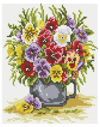 Белоснежка Мозаичная картина Цветочное счастье 551-ST-S