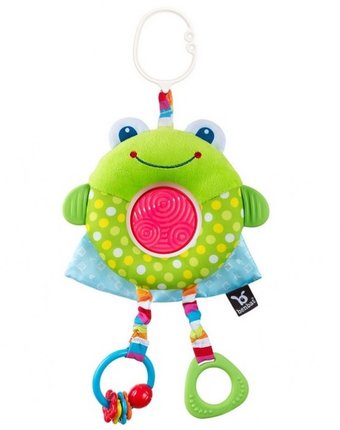 Миниатюра фотографии Подвесная игрушка benbat лягушка on-the-go toys