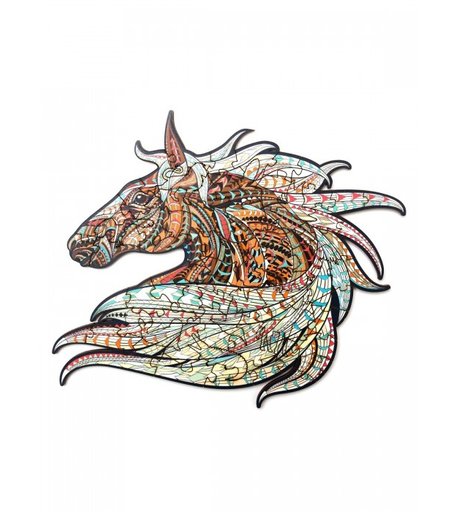 Деревянная игрушка Нумикон Пазлы антистресс Сolor horse 2 А5