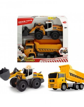 Dickie Набор Construction twin pack 30 см