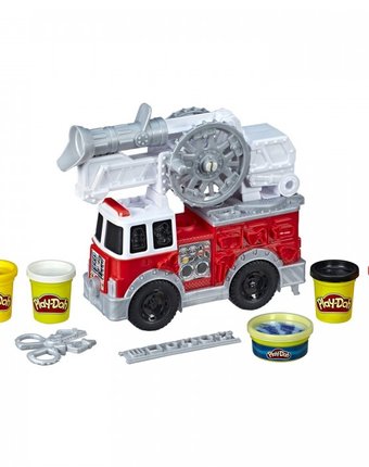 Миниатюра фотографии Play-doh набор игровой пожарная машина