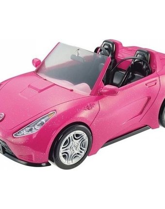 Миниатюра фотографии Машина для куклы barbie дом мечты гламурный кабриолет