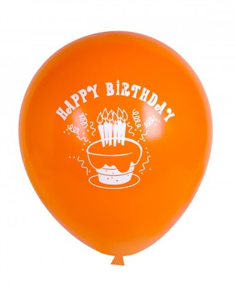 Детский дворик Воздушные шарики С Днем Рождения! 100 шт.