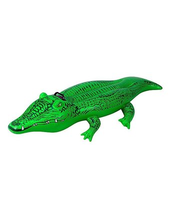 Миниатюра фотографии Надувная игрушка intex крокодил 168 x 86 см