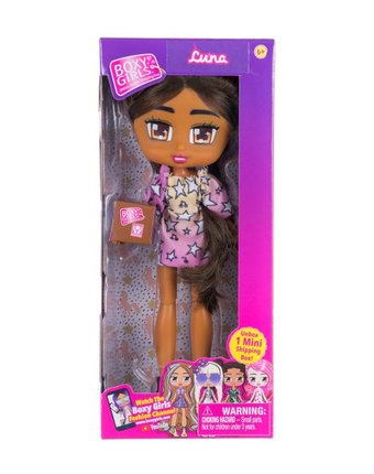 Миниатюра фотографии 1 toy кукла boxy girls luna с аксессуаром 20 см