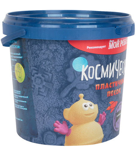 Кинетический песок Космический песок цвет: сиреневый 1 кг