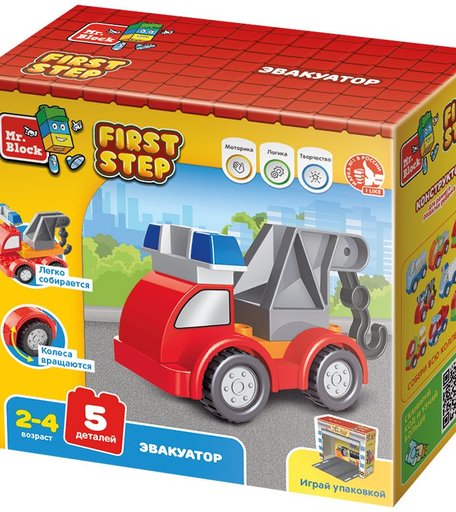 Конструктор Mr Block First Step Эвакуатор