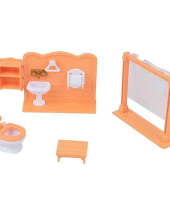 Миниатюра фотографии Игровой набор мебель ванная комната (40 предметов) mimi stories