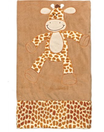 Миниатюра фотографии Плед teddykompaniet динглисар вельд жираф 90х90 см