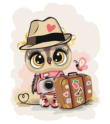 Набор для раскрашивания по номерам ФРЕЯ Бон Вояж!