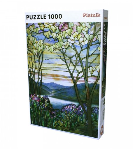 Piatnik Пазл Магнолия и ирисы Тиффани (1000 деталей)