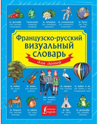 Миниатюра фотографии Издательство аст французско-русский визуальный словарь для детей