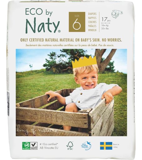 Подгузники Naty (16+ кг) шт.