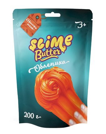 Миниатюра фотографии Слайм slime butter-slime с ароматом облепихи