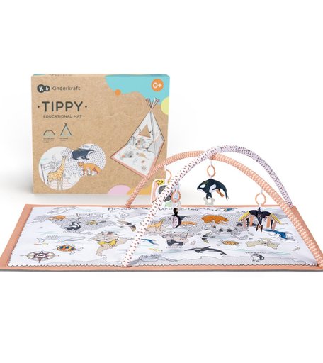 Развивающий коврик Kinderkraft Tippy 92,5 х 46 х 140